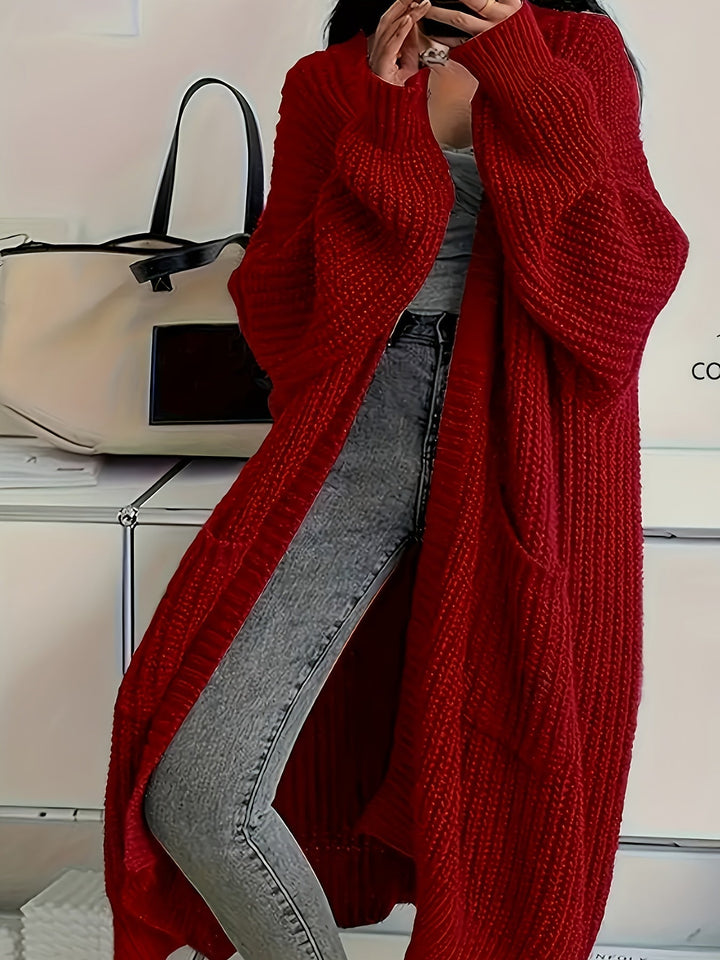 Textured Knitwear Cardigan