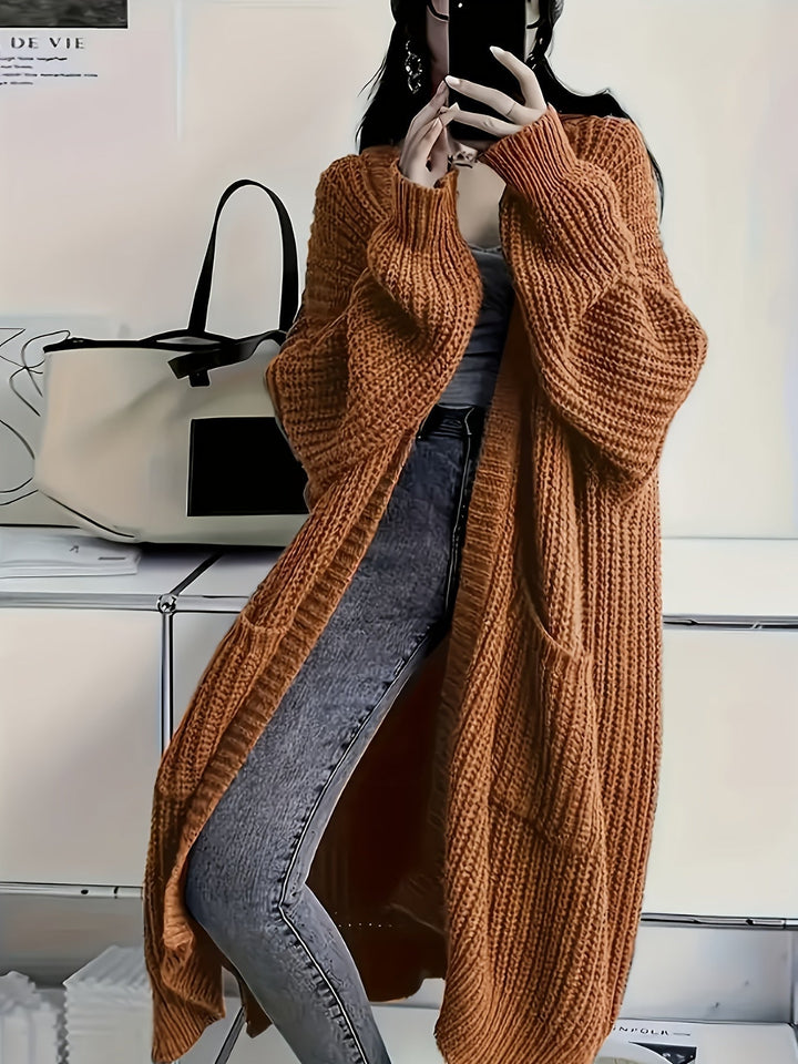 Textured Knitwear Cardigan