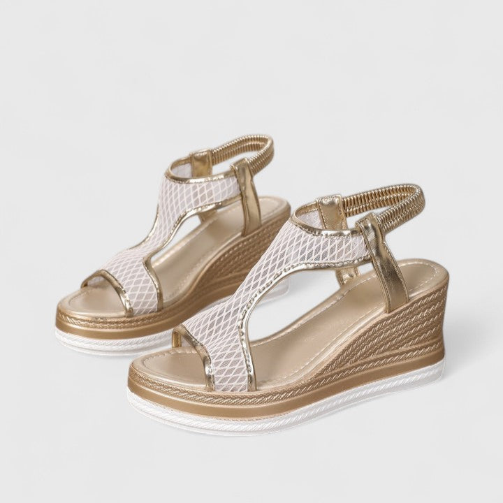 Jessica Orthopedic Wedge Sandals