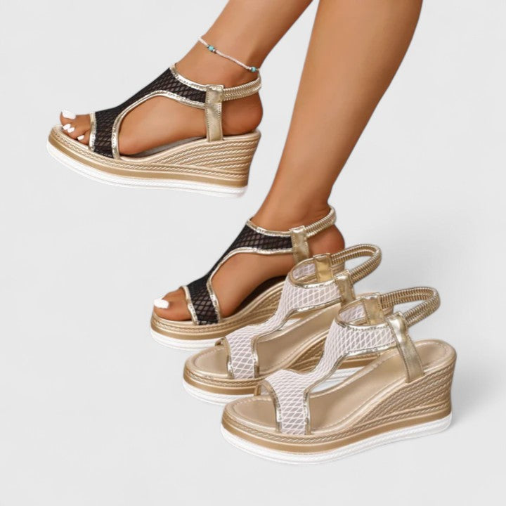 Jessica Orthopedic Wedge Sandals