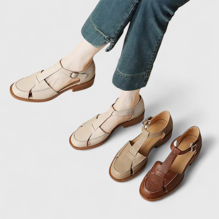 Thalina Mary Jane Sandals