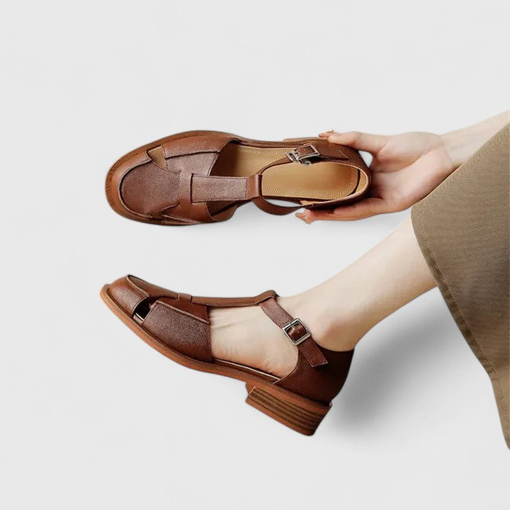 Thalina Mary Jane Sandals