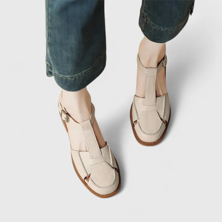 Thalina Mary Jane Sandals