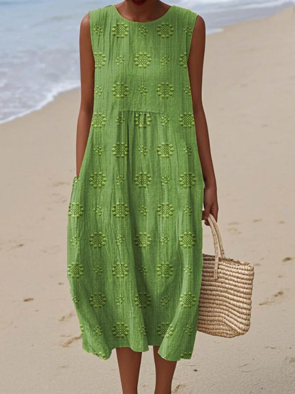 Willa™ | Embroidered Midi Dress