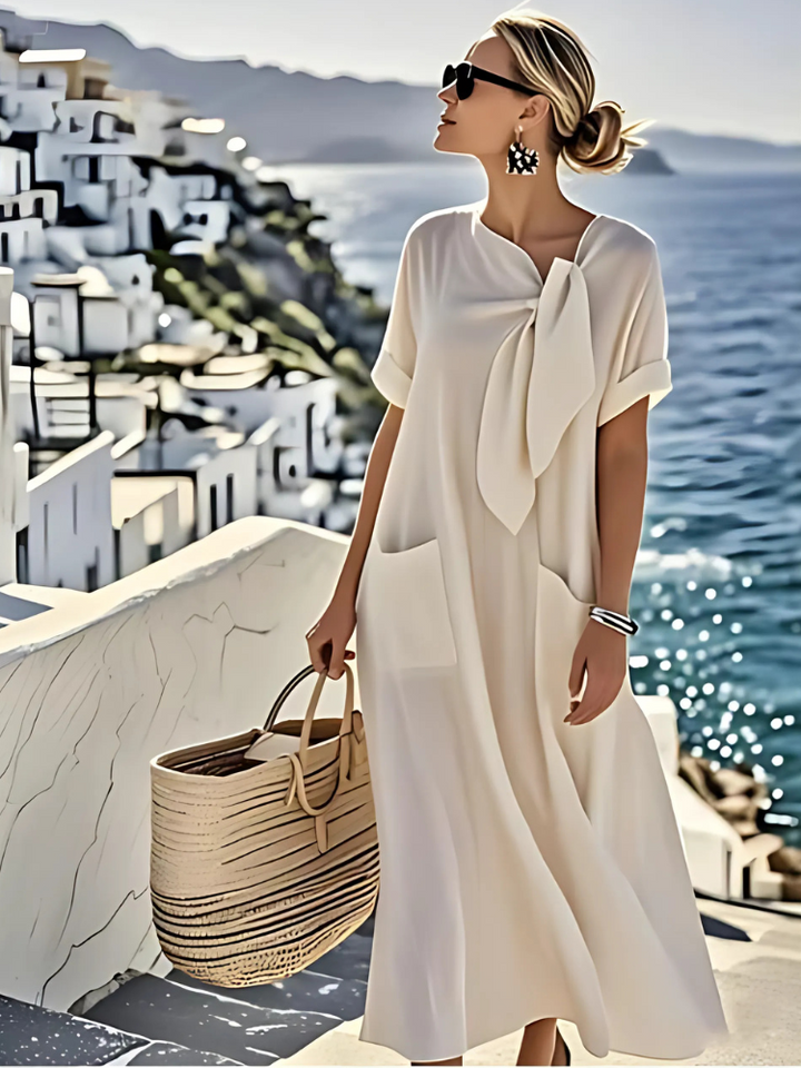 Ella Elegant Dress with Pockets | Pockets