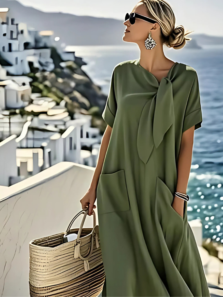 Ella Elegant Dress with Pockets | Pockets